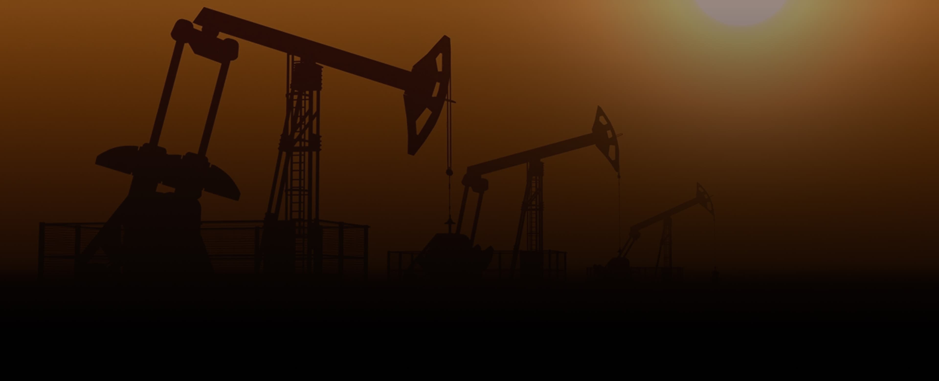 Oil trading hero background animation